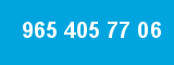 965 405 77 06 965 405 77 06